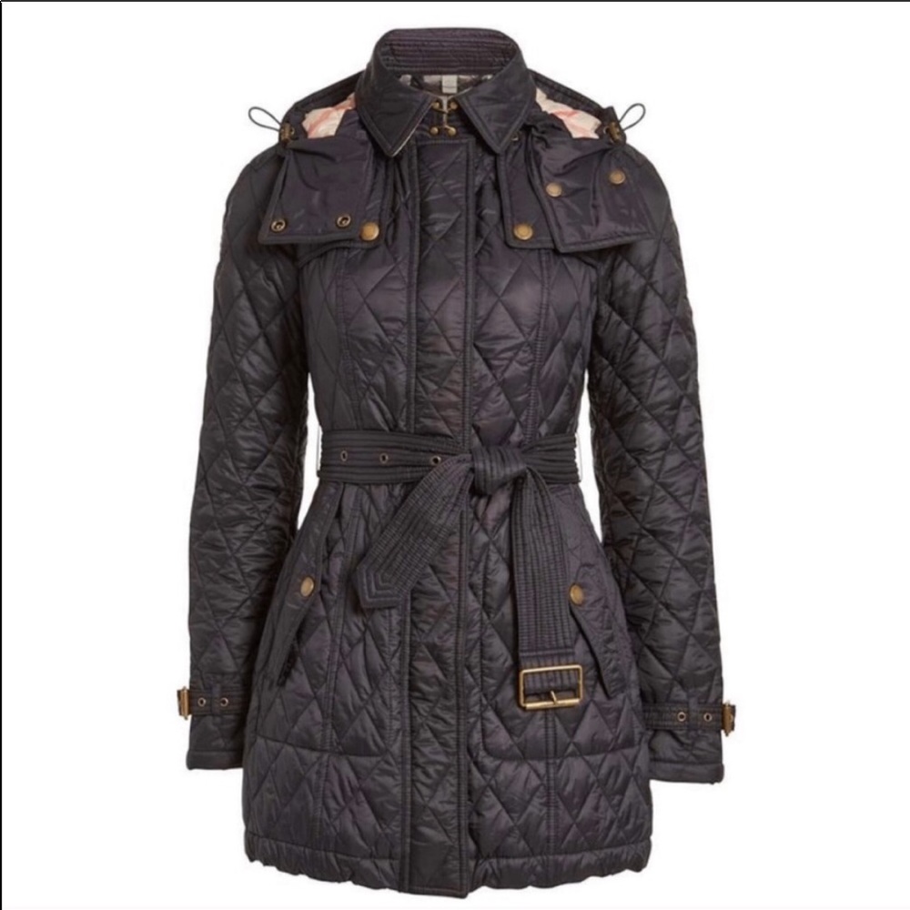 🚫SOLD🚫Burberry Finsbridge Long Quilted Coat